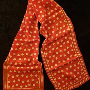 Albert Nipon Polka Dot Scarf